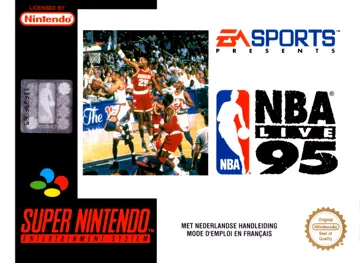 NBA Live 95 (Europe) box cover front